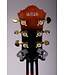 Artcore Expressionist AS93QMSP Semi-Hollowbody Electric Guitar - Dark Brown Sunburst