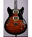 Ibanez Artcore Expressionist AS93QMSP Semi-Hollowbody Electric Guitar - Dark Brown Sunburst