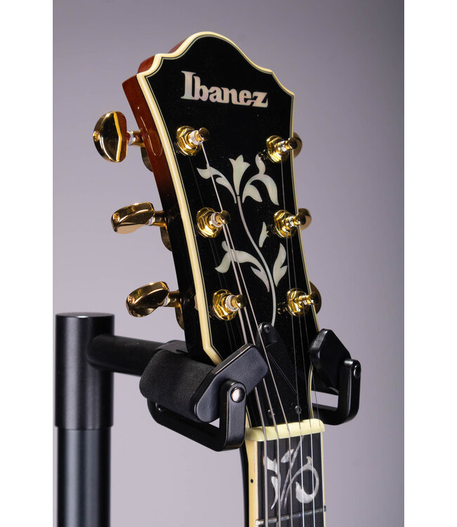 Artcore Expressionist AS93QMSP Semi-Hollowbody Electric Guitar - Dark Brown Sunburst