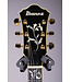 Artcore Expressionist AS93QMSP Semi-Hollowbody Electric Guitar - Dark Brown Sunburst