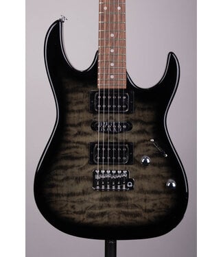Ibanez Gio GRX70QA Electric Guitar - Transparent Black Sunburst