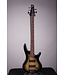 Used Ibanez GSR205SM 5-String Bass Guitar - Charcoal Brown Burst