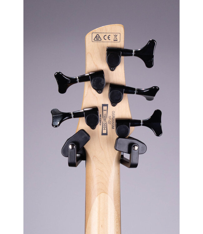 Used Ibanez GSR205SM 5-String Bass Guitar - Charcoal Brown Burst