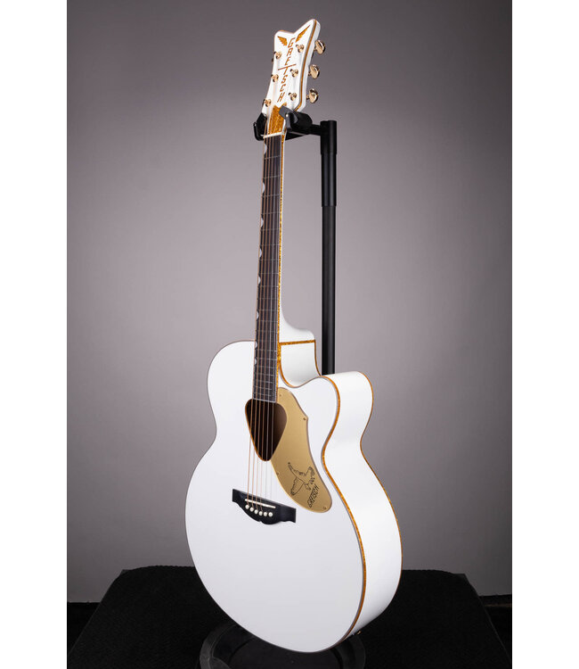 Gretsch G5022CWFE Rancher Falcon Jumbo Acoustic-Electric – White