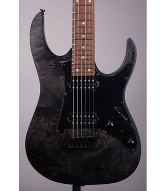 Ibanez Ibanez RGR431PB RG Electric Guitar – Charcoal Gray Flat w/ Poplar Burl Top