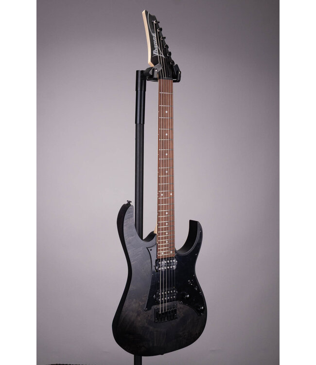 Ibanez RGR431PB RG Electric Guitar – Charcoal Gray Flat w/ Poplar Burl Top