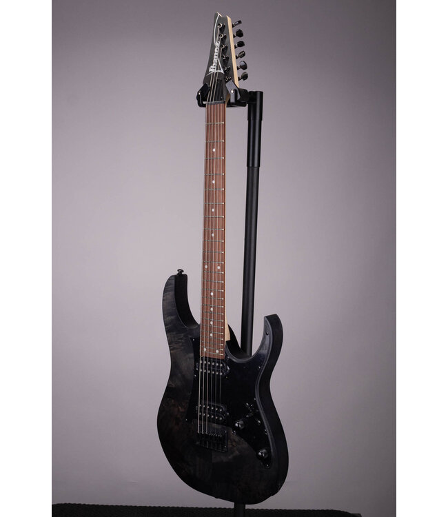 Ibanez RGR431PB RG Electric Guitar – Charcoal Gray Flat w/ Poplar Burl Top