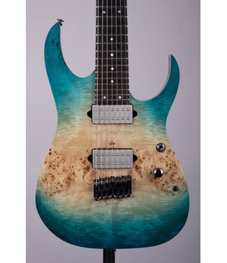 Ibanez Used Ibanez RG1127PBFX RG Premium 7-String Electric Guitar - Caribbean Islet Flat