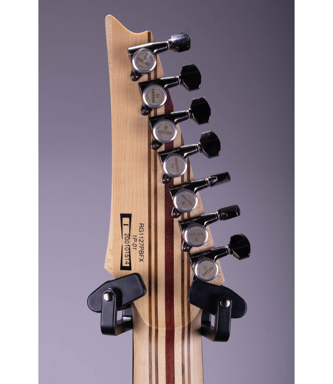 Used Ibanez RG1127PBFX RG Premium 7-String Electric Guitar - Caribbean Islet Flat