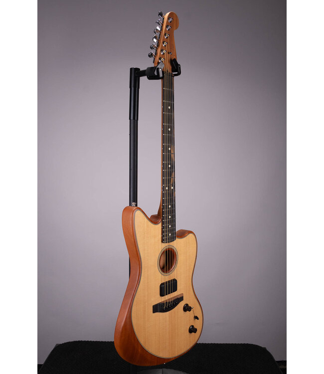 Used Fender American Acoustasonic Jazzmaster Acoustic-electric Guitar - Natural