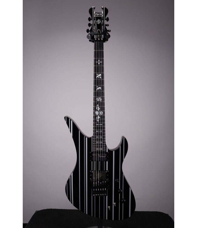 Used Schecter Synyster Gates Custom - S Electric Guitar - Black