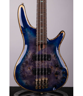 Ibanez Ibanez SR2600 Premium Bass - Cerulean Blue Burst with Panga Panga Fingerboard