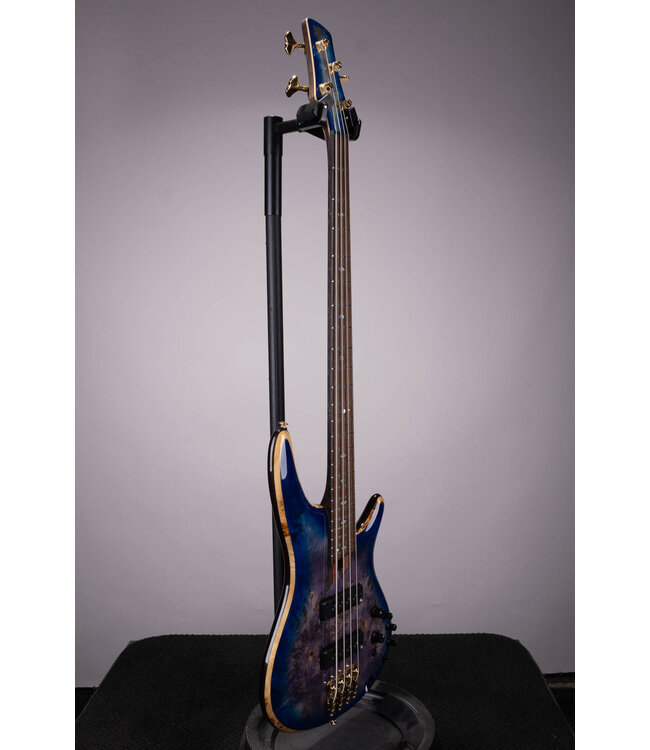 Ibanez SR2600 Premium Bass - Cerulean Blue Burst with Panga Panga Fingerboard