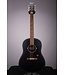 Jim Dandy Deltoluxe Dreadnought Acoustic-electric Guitar - Black