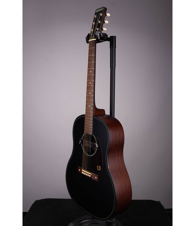 Jim Dandy Deltoluxe Dreadnought Acoustic-electric Guitar - Black