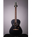 Jim Dandy Concert Deltoluxe Acoustic-Electric Guitar - Black Top