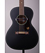 Jim Dandy Concert Deltoluxe Acoustic-Electric Guitar - Black Top