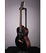Jim Dandy Concert Deltoluxe Acoustic-Electric Guitar - Black Top