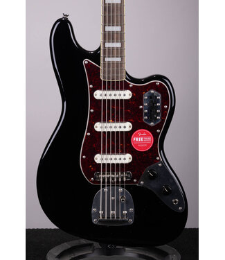 Squier Squier Classic Vibe Bass VI – Black with Indian Laurel Fingerboard