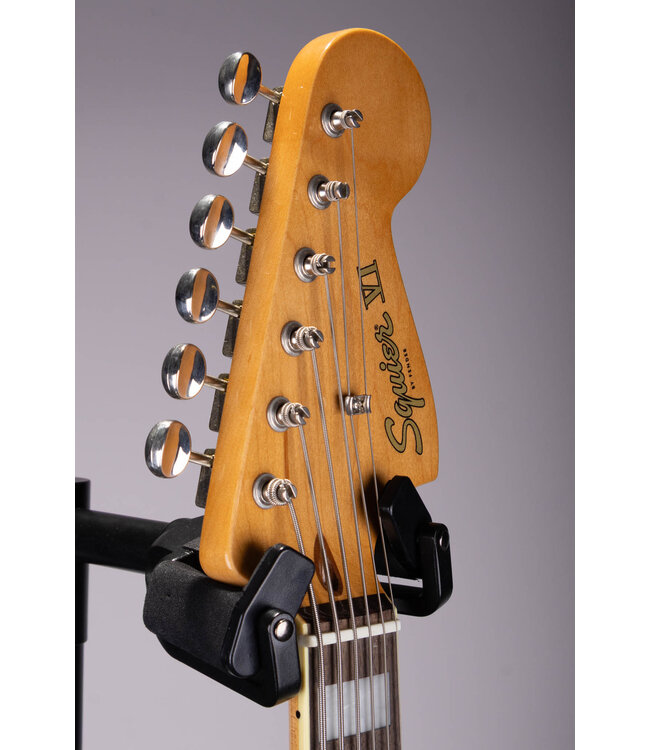 Squier Classic Vibe Bass VI – Black with Indian Laurel Fingerboard