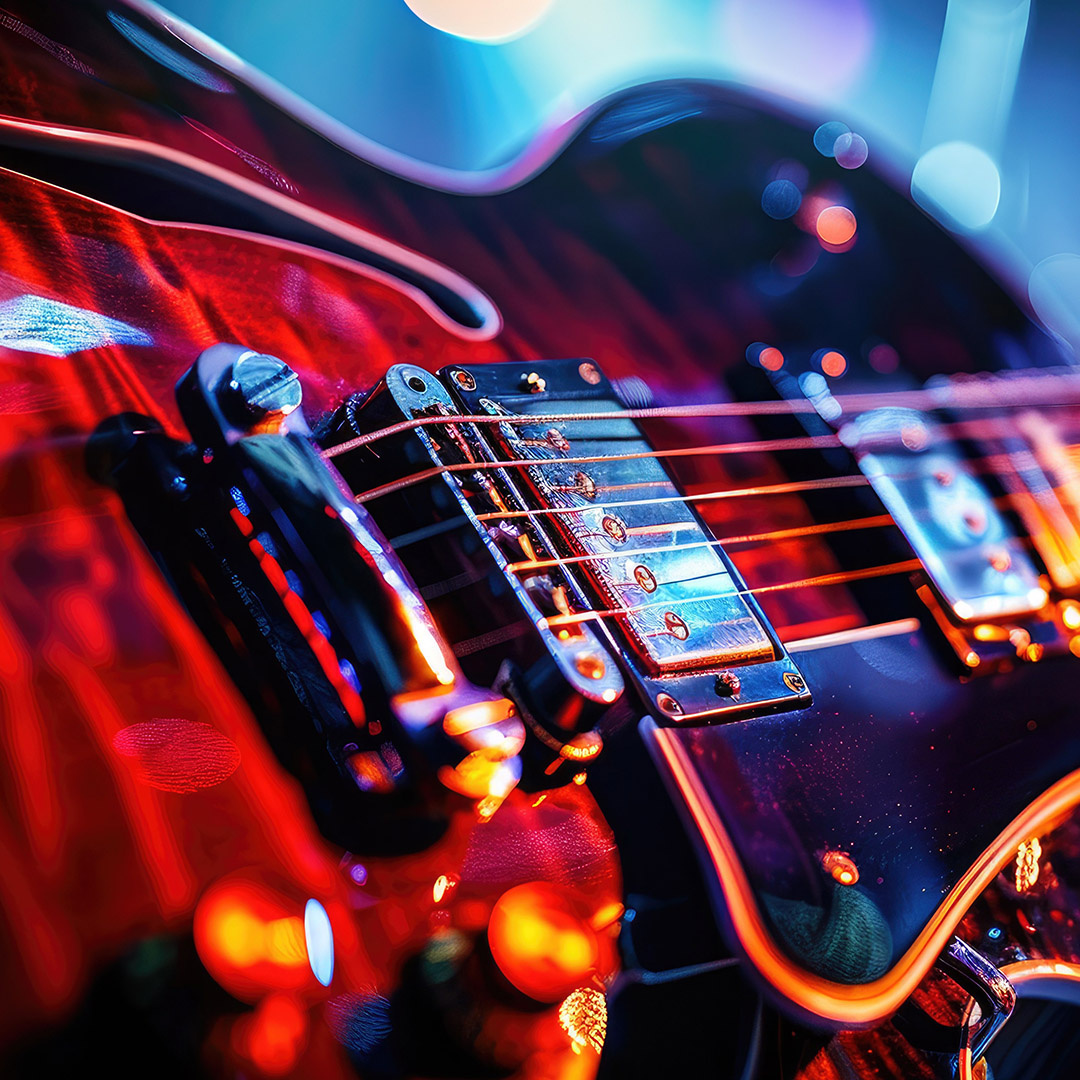 Semi-Hollow Electric Guitars | Roxy Music La Porte