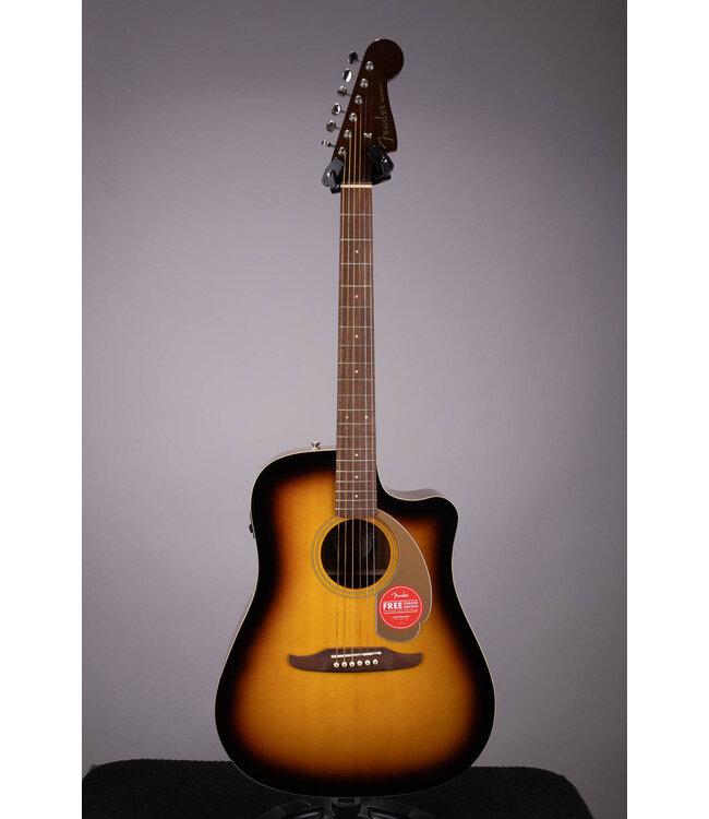 Fender Redondo Player Acoustic-Electric Guitar in Sunburst | Roxy Music La Porte