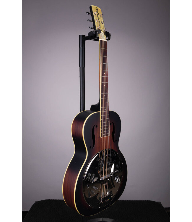 Gretsch G9220 Bobtail Round-neck Mahogany Body Resonator - 2-color Sunburst, Padauk Fingerboard