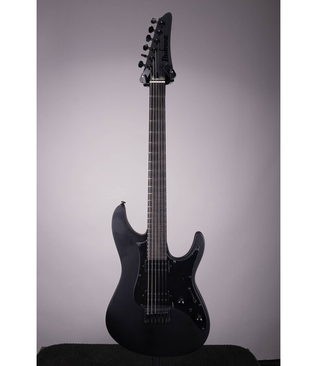 Ibanez AZ41B1 Iron Label Electric Guitar Black Flat w/ DiMarzio Pickups