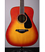 Yamaha FG830 Acoustic Guitar Autumn Burst Solid Top Rosewood Back & Sides