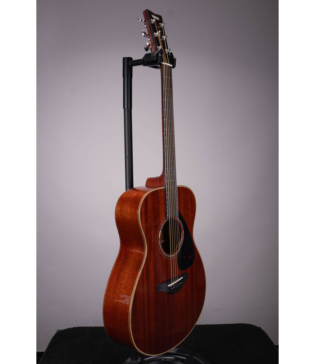 Yamaha FS850 Acoustic Guitar Solid Mahogany Concert Body Natural Finish