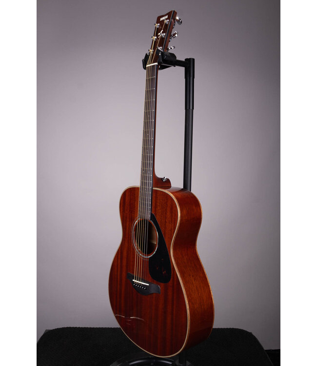 Yamaha FS850 Acoustic Guitar Solid Mahogany Concert Body Natural Finish