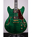 Ibanez Artcore Expressionist AS93FM Semi-hollow Electric Guitar - Transparent Moss Green