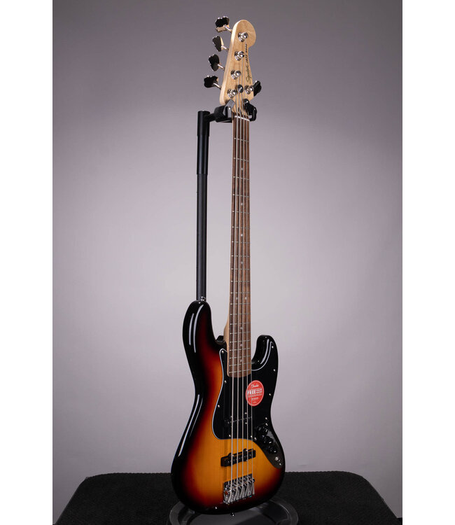Squier Affinity Series Jazz Bass V - 3-color Sunburst with Laurel Fingerboard