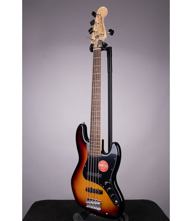 Squier Affinity Series Jazz Bass V - 3-color Sunburst with Laurel Fingerboard