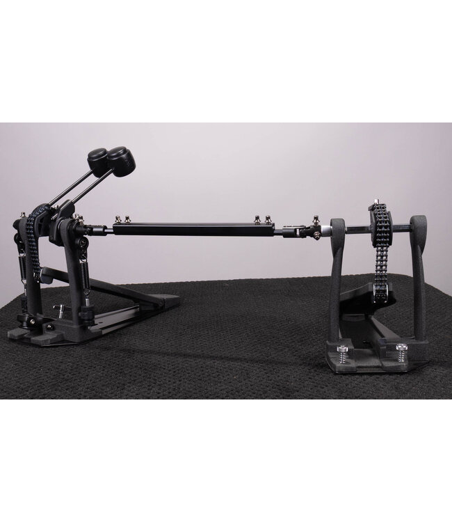 Tama Limited Edition Dark Shadow Iron Cobra 600 - Twin Pedal HP600DTWMB