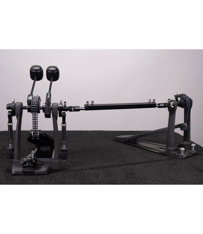 Tama Limited Edition Dark Shadow Iron Cobra 600 - Twin Pedal HP600DTWMB