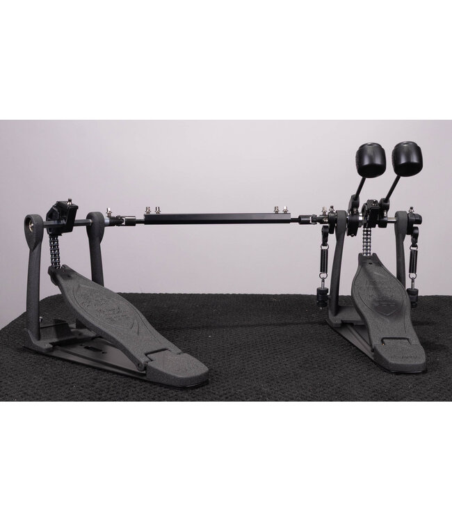 Tama Limited Edition Dark Shadow Iron Cobra 600 - Twin Pedal HP600DTWMB