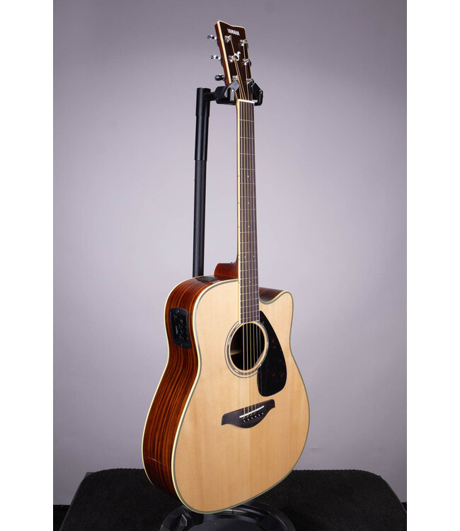 Yamaha FGX830C Cutaway Dreadnought Acoustic Electric Guitar - Natural