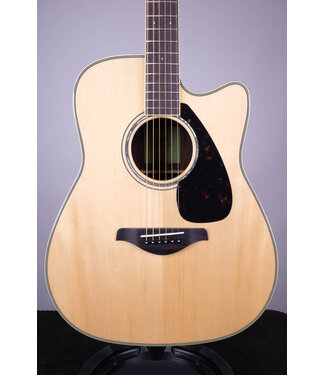 Yamaha FGX830C Dreadnought Cutaway Acoustic Electric Guitar - Natural