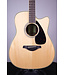 Yamaha FGX830C Cutaway Dreadnought Acoustic Electric Guitar - Natural