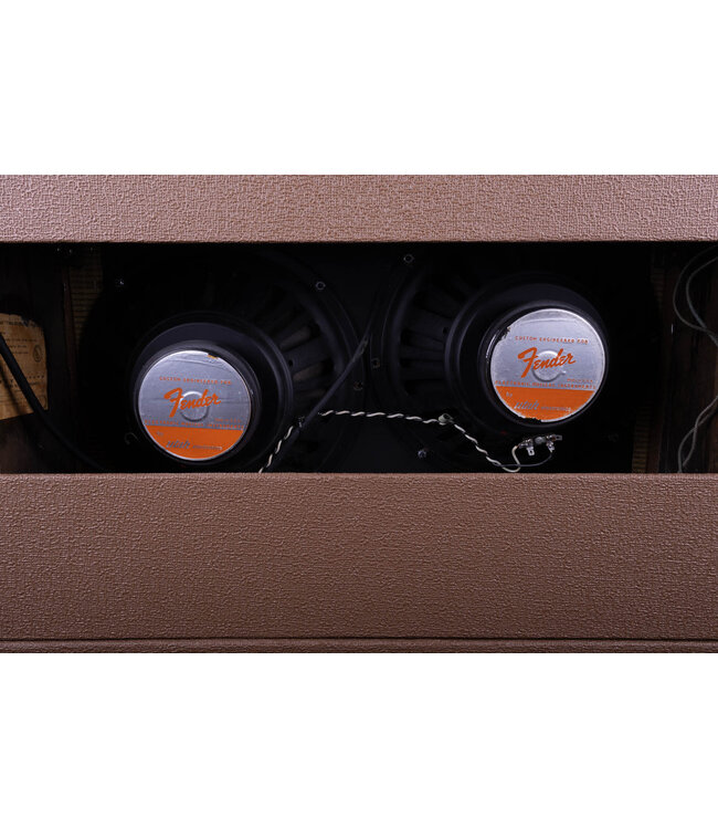 Vintage 1967 Black Panel Fender Twin Reverb Combo Amp