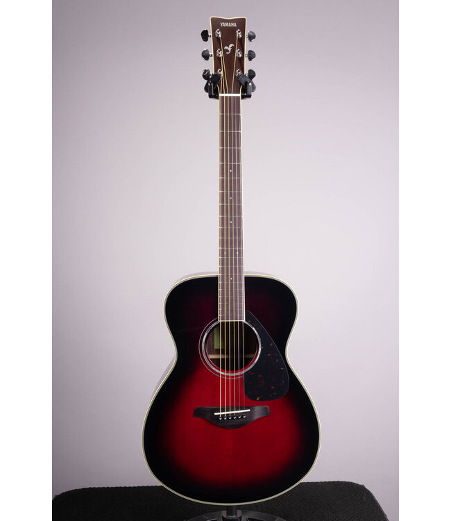 Yamaha FS830 Dusk Sun Red Concert Acoustic Guitar Solid Spruce Top