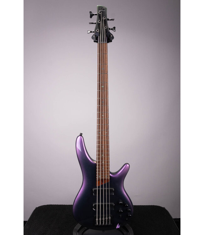 5 String SR505E Burst Bass Guitar - Black Aurora