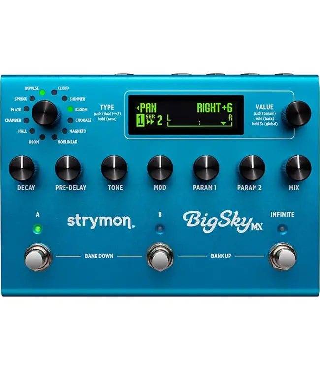 Strymon Big Sky MX Next-Generation Reverb Workstation