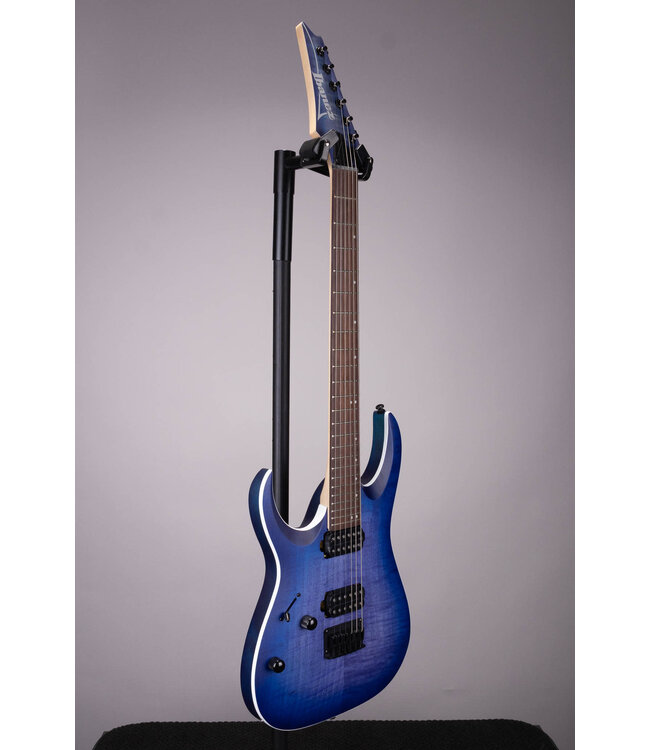 Ibanez RGA42FML-BLF Left Handed Electric Guitar - Blue Lagoon Burst Flat
