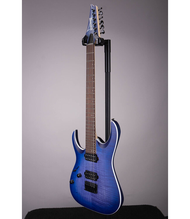 Ibanez RGA42FML-BLF Left Handed Electric Guitar - Blue Lagoon Burst Flat