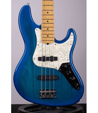 Fender Used 1997 Fender American Deluxe Jazz Bass - Blueburst - With Case