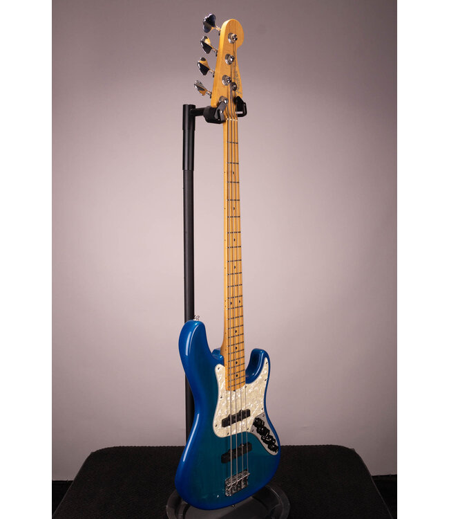 Used 1997 Fender American Deluxe Jazz Bass - Blueburst - With Case