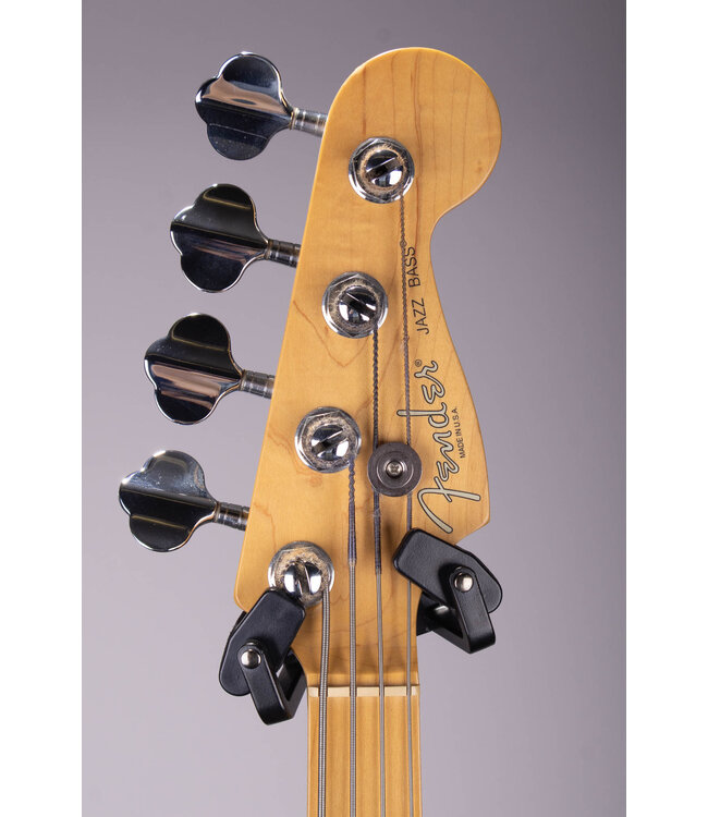 Used 1997 Fender American Deluxe Jazz Bass - Blueburst - With Case