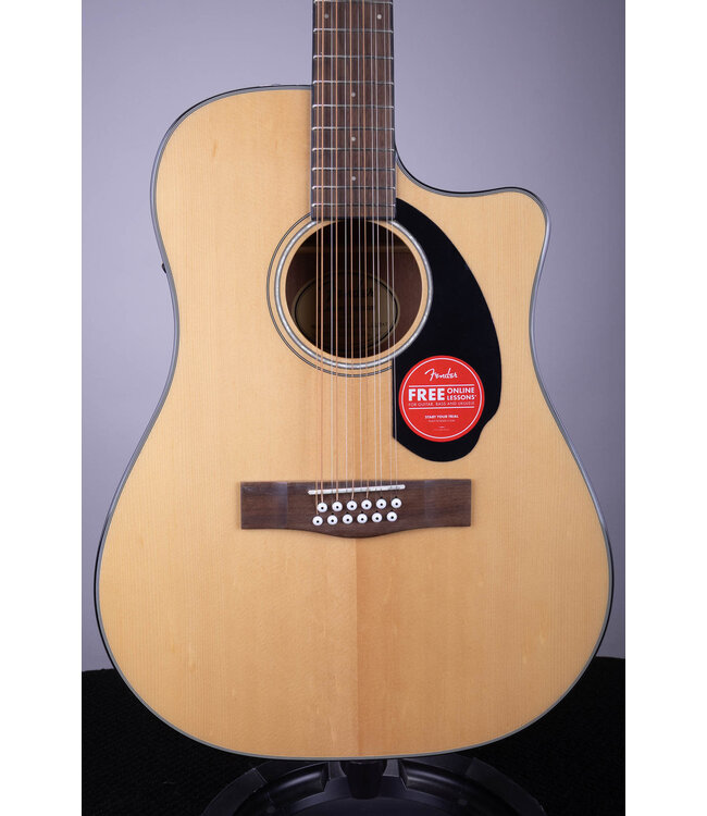 Fender CD-60SCE 12-String Acoustic-Electric Guitar | Roxy Music La Porte